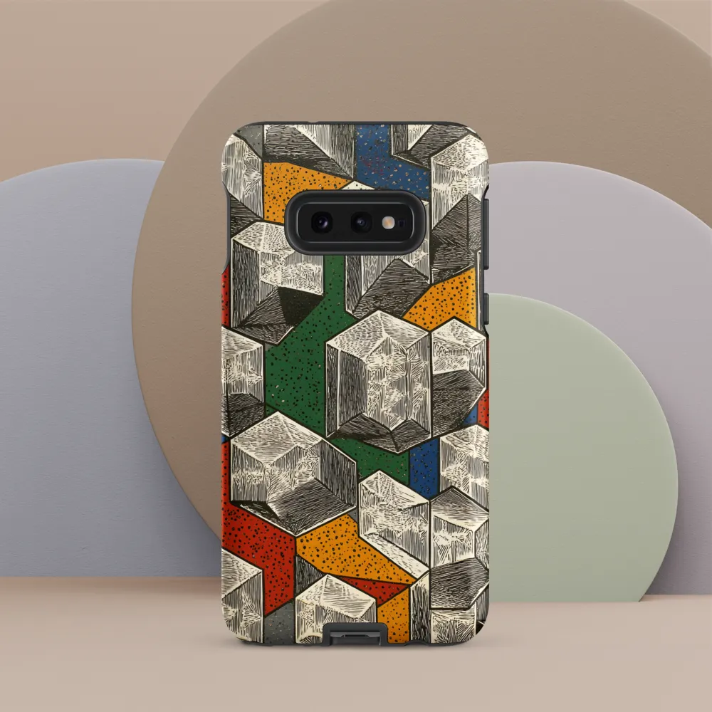 Cubic Dynamics | Phone Case |  S10e | Tough Case | Matte