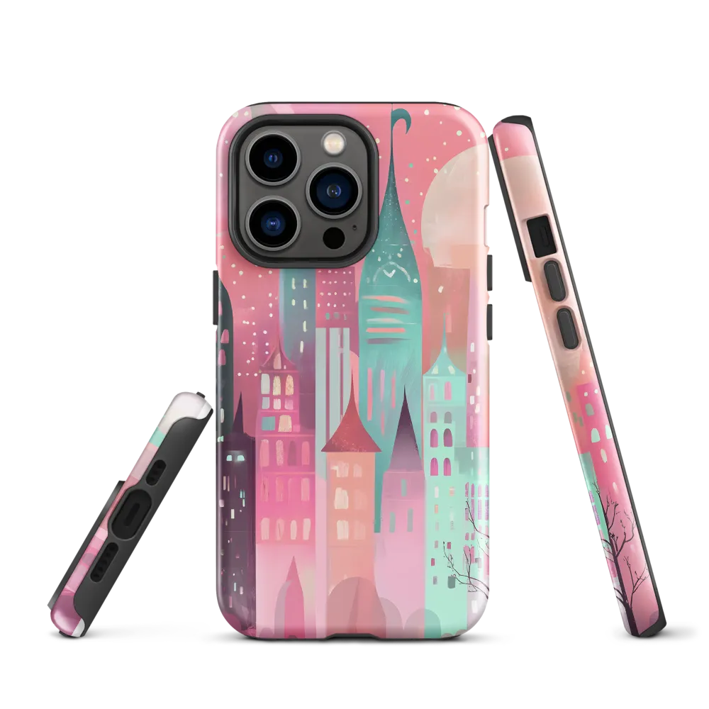 Whimsical City at Dusk