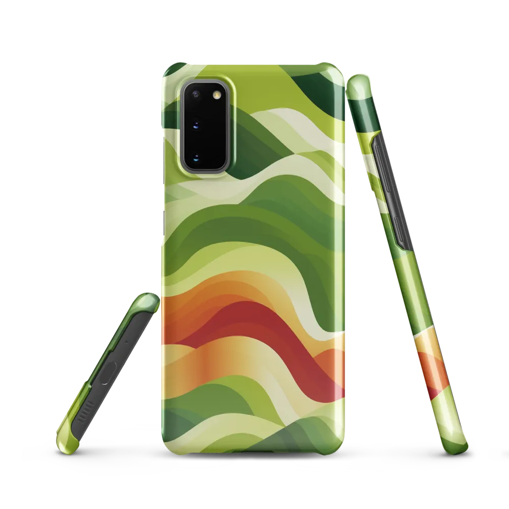 Waves of Nature | Phone Case |  S20 | Snap Case | Glossy