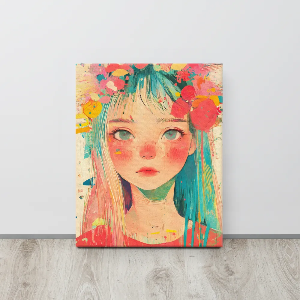 Whimsical Blossom | Canvas | 16″×20″