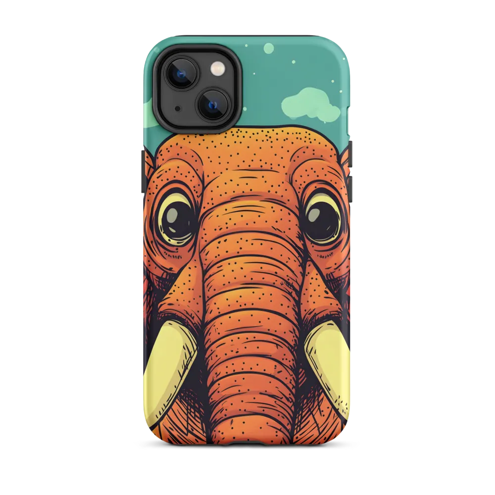 Whimsical Majesty: The Playful Elephant