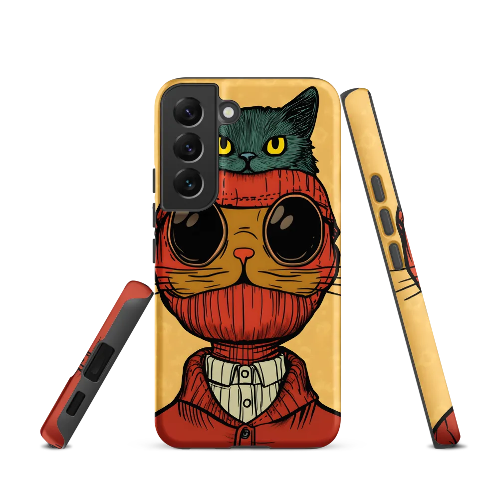 Whimsical Fusion: Cat and Human