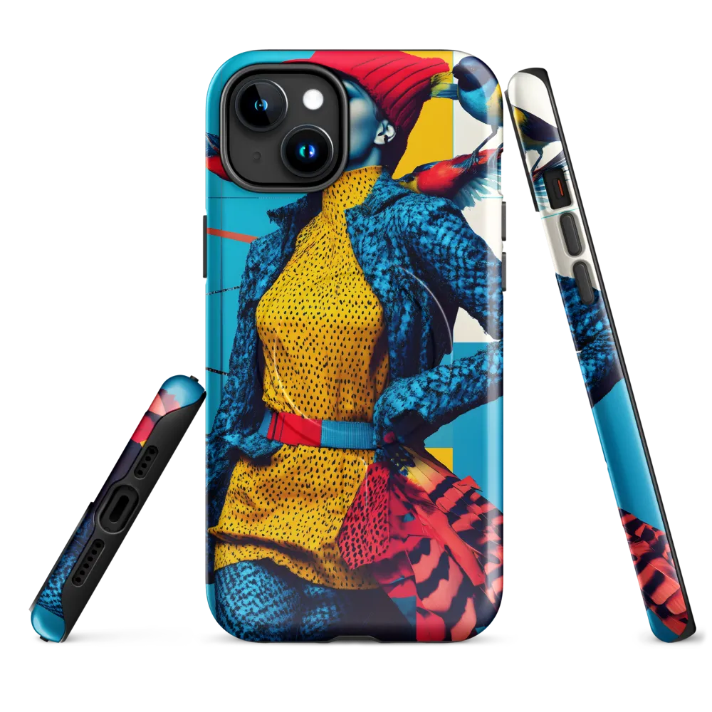 Vibrant Fusion of Nature and Fashion