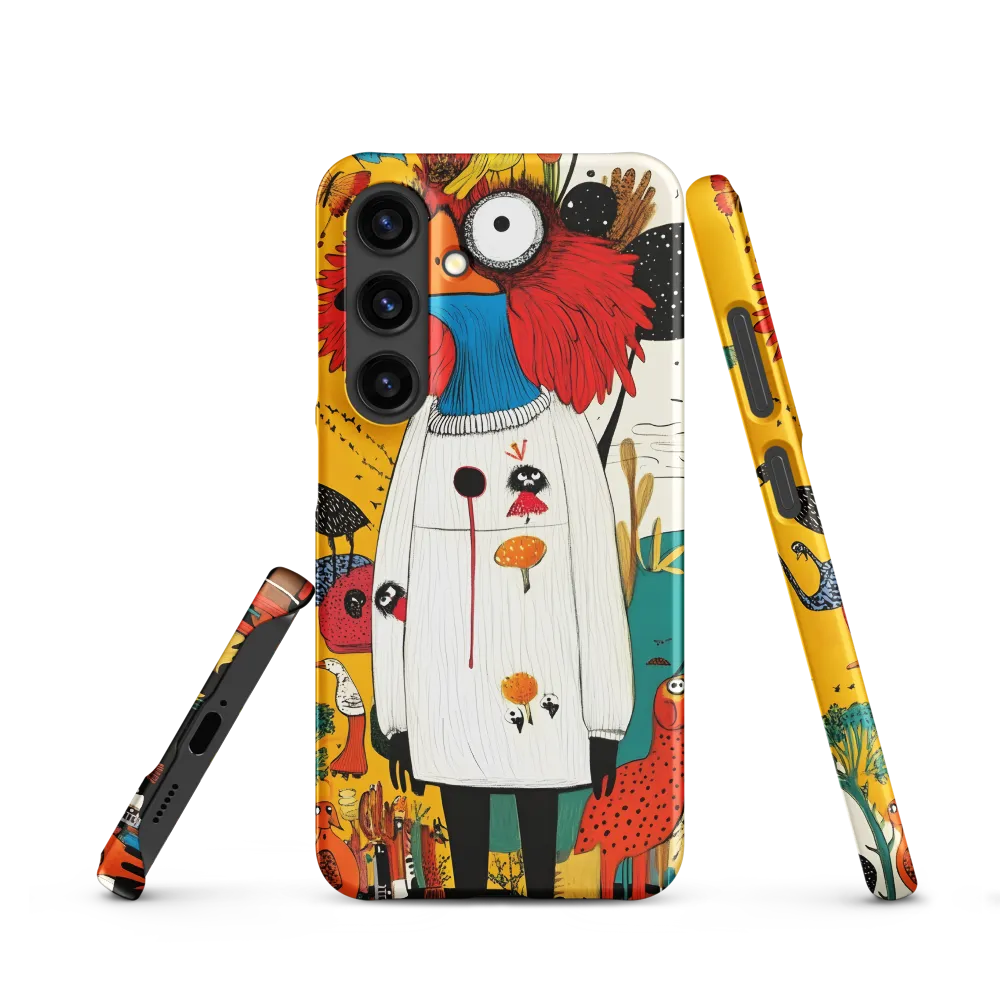 Whimsical Bird's Embrace