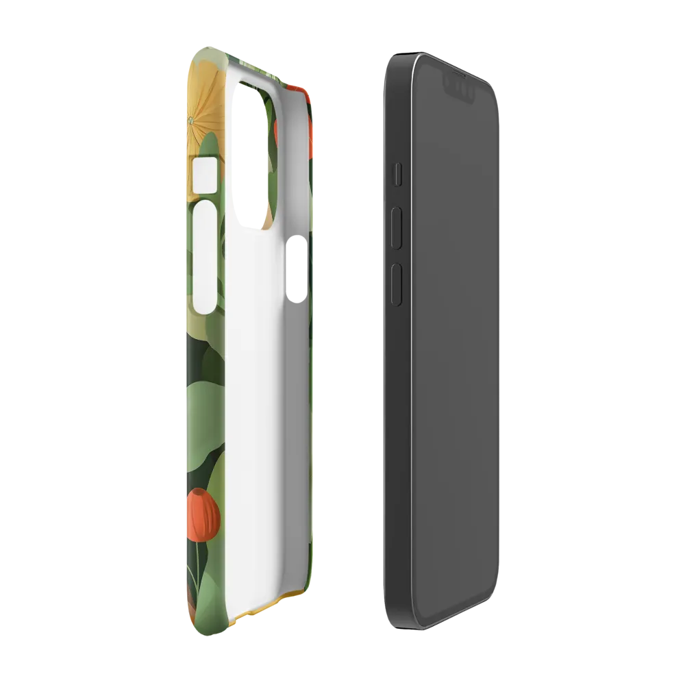 Nature's Serenity: A Modern Portrait | Phone Case |  13 Pro | Snap Case | Glossy