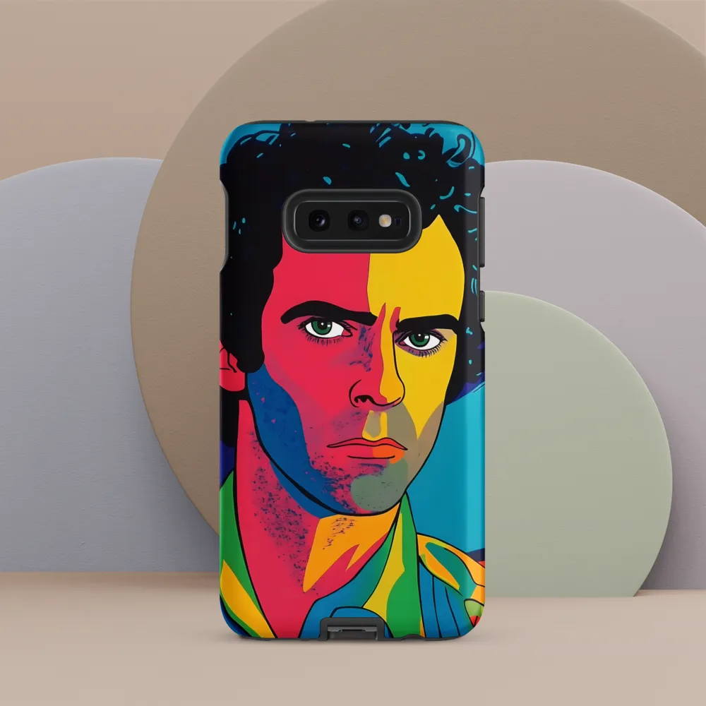 Electric Visage: A Portrait of Vibrance