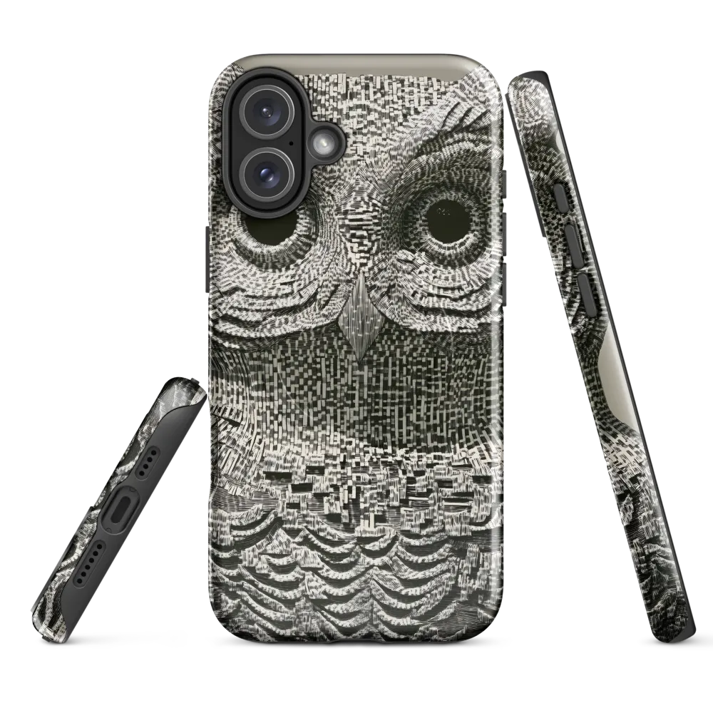Intricate Owl of Textures