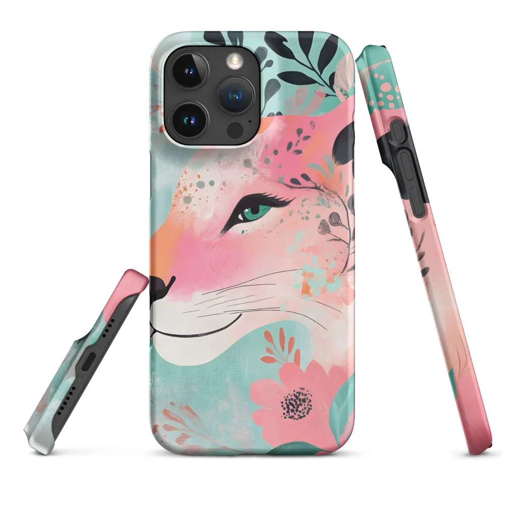 Whimsical Majesty: A Floral Lion