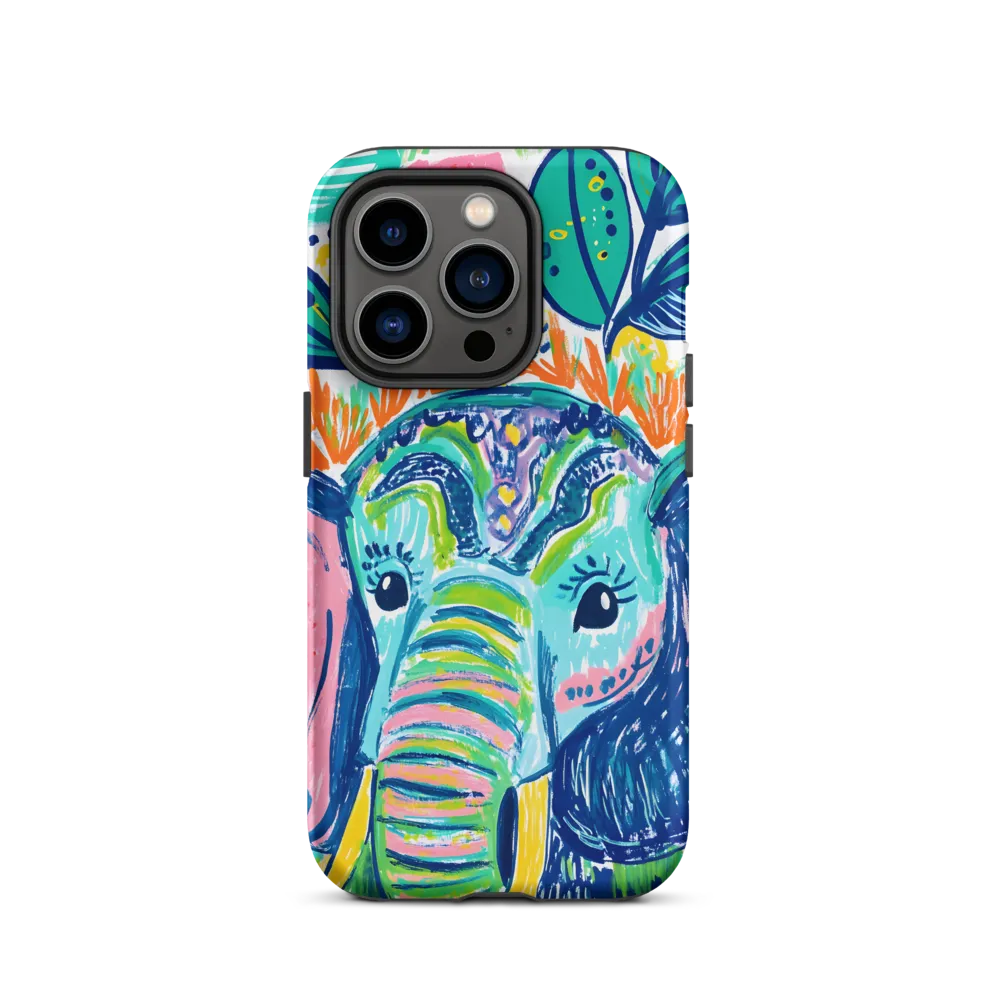Whimsical Elephant Portrait