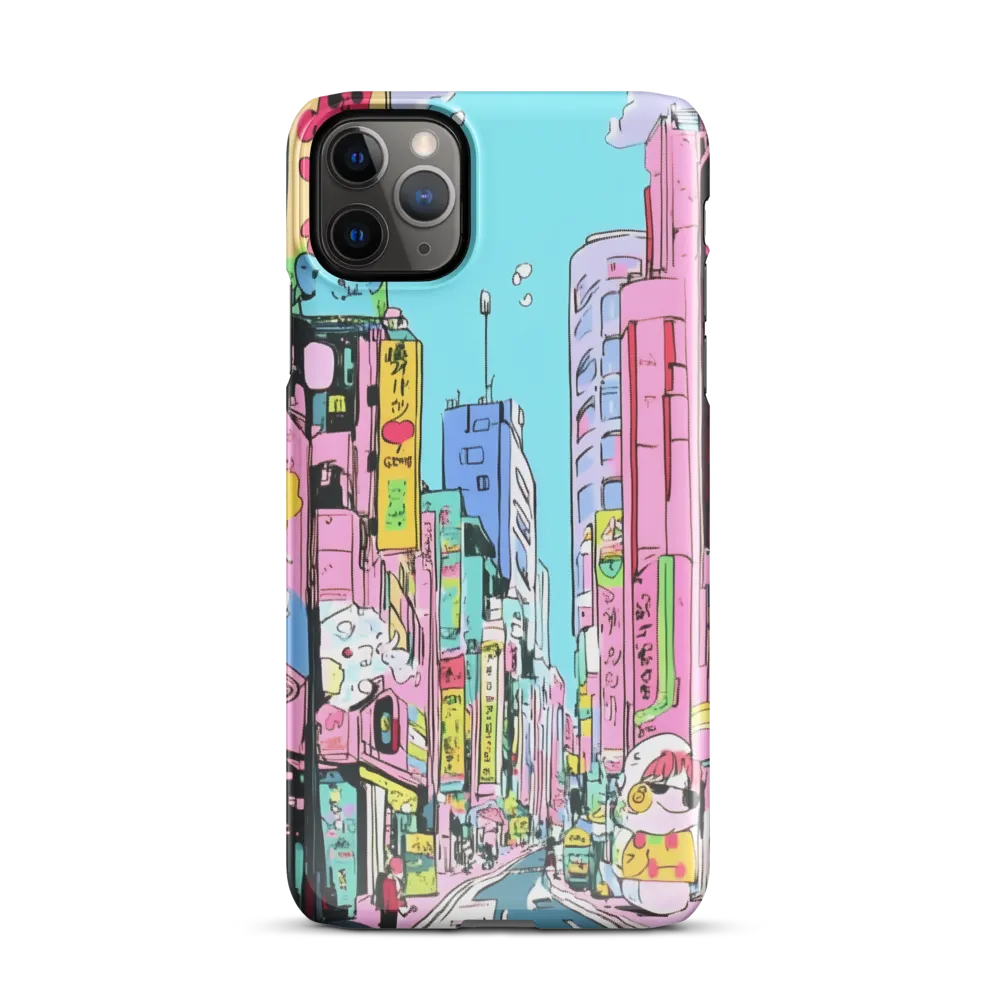 Whimsical Cityscape | Phone Case |  11 Pro Max | Snap Case | Glossy