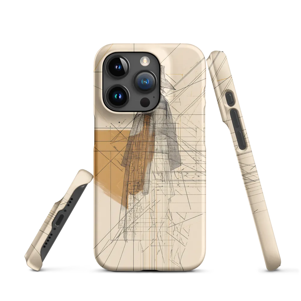 Abstract Profile: A Minimalist Exploration | Phone Case |  15 Pro | Snap Case | Matte
