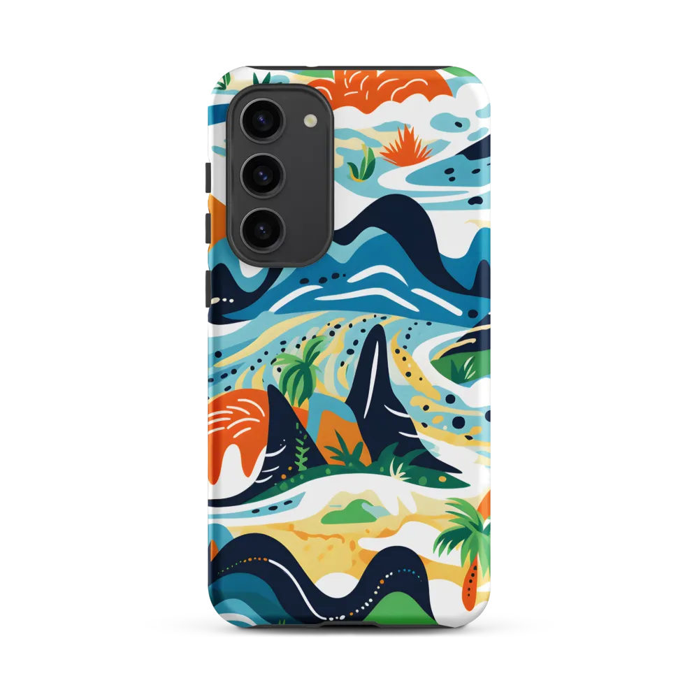 Abstract Tropical Landscape