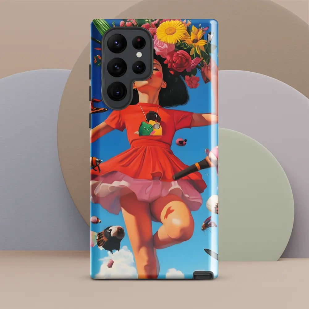 Joyful Whimsy | Phone Case |  S22 Ultra | Tough Case | Glossy