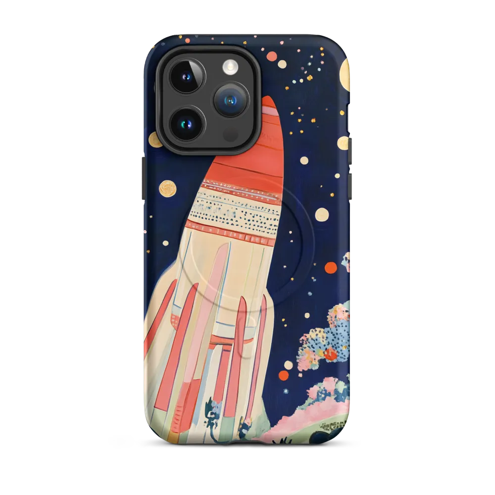 Cosmic Dreams: The Rocket's Journey