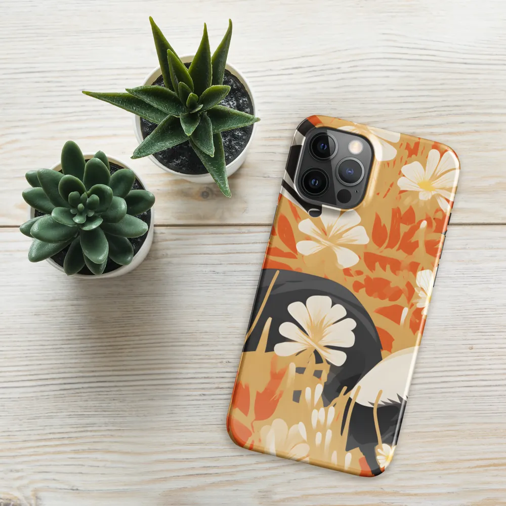 Whimsical Badgers in Bloom
