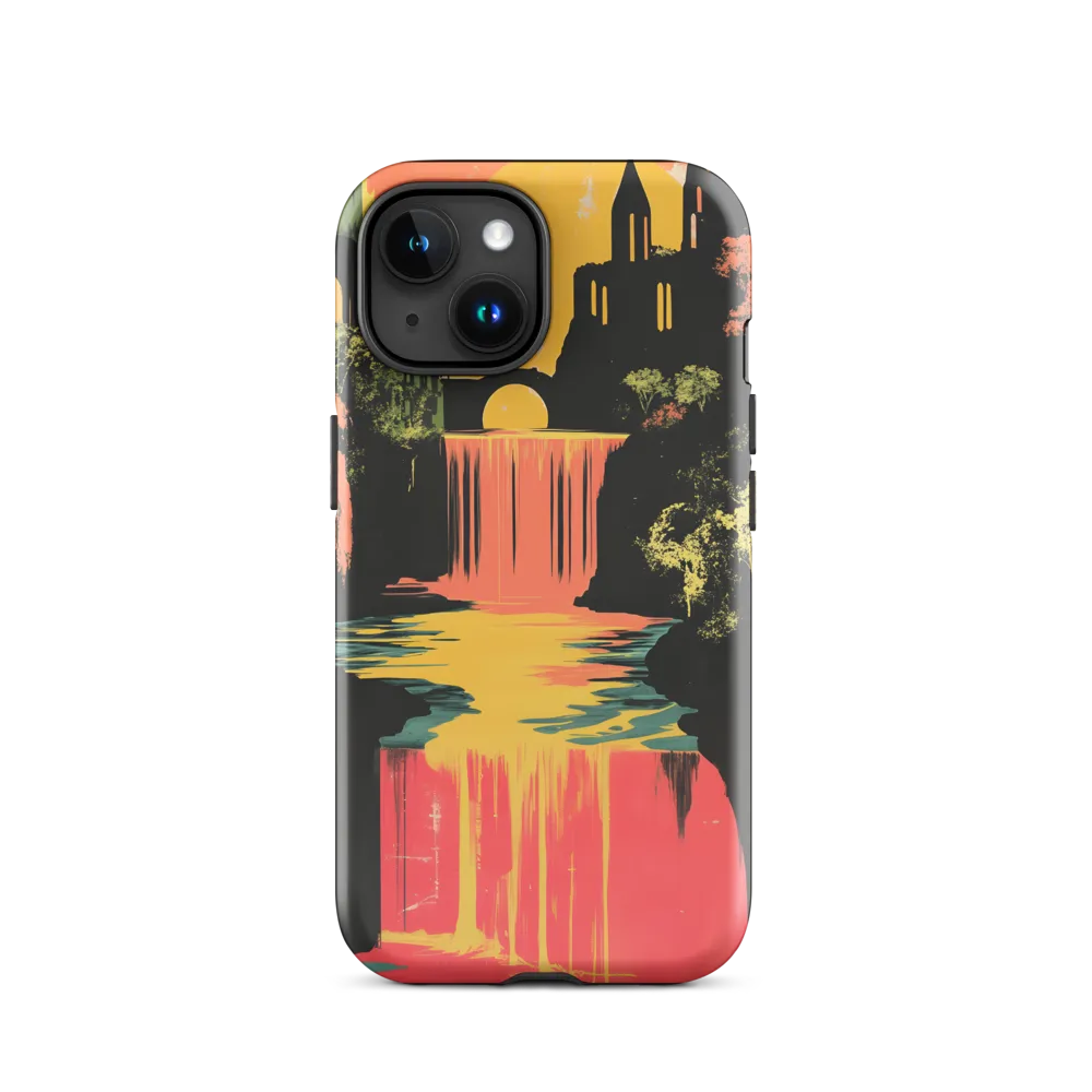 Elysian Echoes: A Surreal Reflections | Phone Case |  15 | Tough Case | Glossy
