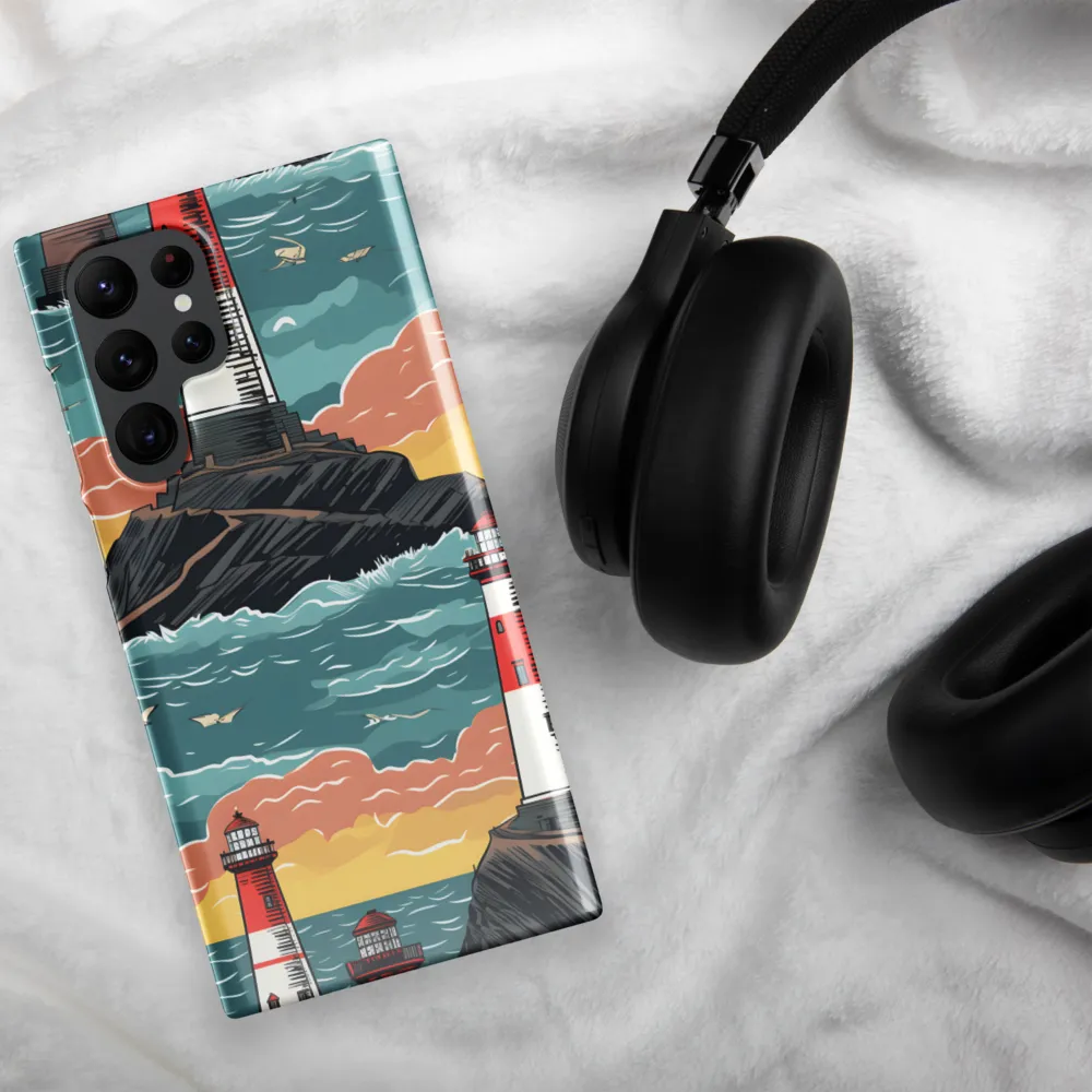 Lighthouses in a Whimsical Ocean