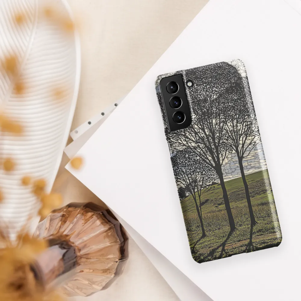 Tranquil Shadows: A Silhouette of Nature