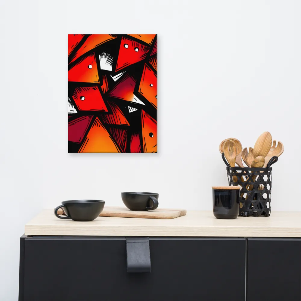 Dynamic Geometry of Red and Orange