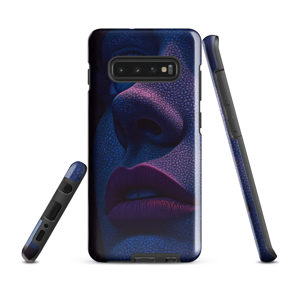 Mystique in Blue | Phone Case |  S10 Plus | Tough Case | Glossy