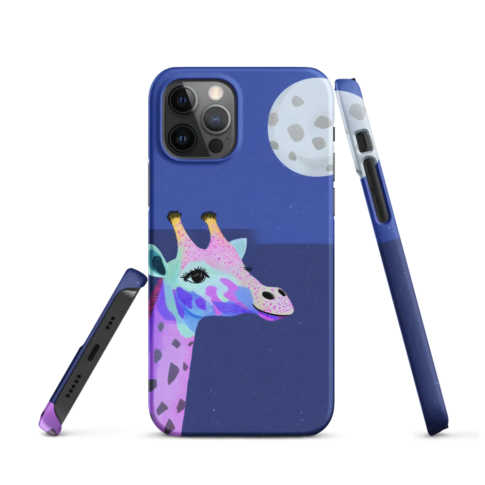 Whimsical Giraffe Under the Stars