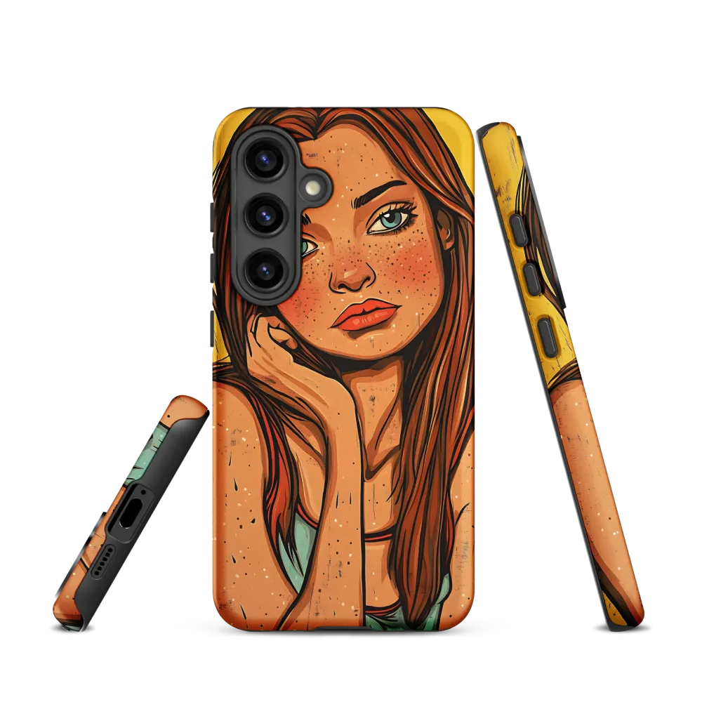 Panel Portrait: Sunlit Freckles