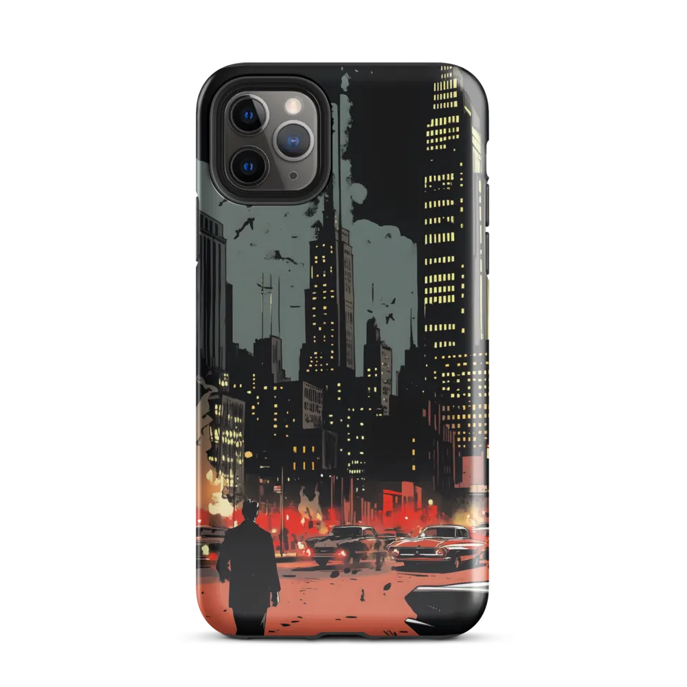 Urban Shadows: A Noir Night | Phone Case |  11 Pro Max | Tough Case | Glossy