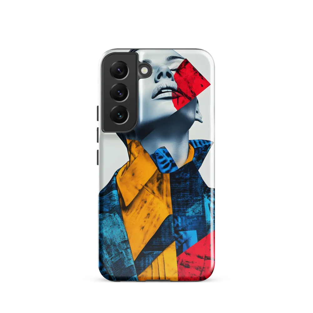 Fragmented Confidence: A Surreal Fashion Portrait
