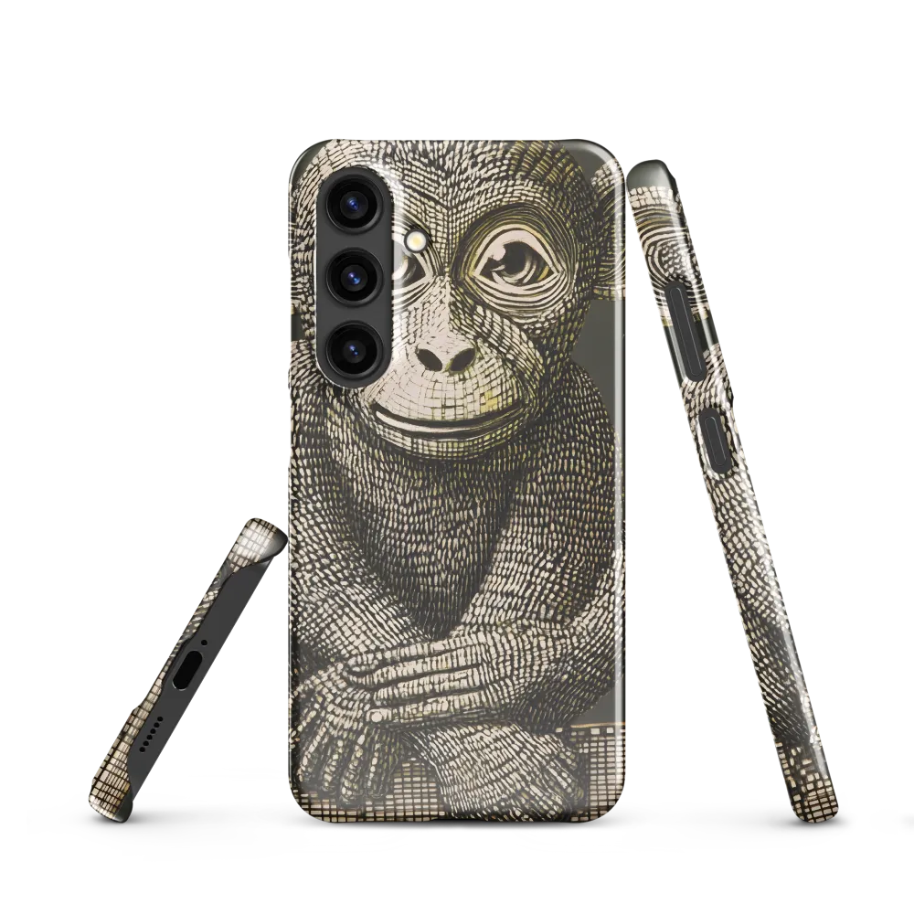 Intricate Primate Portrait