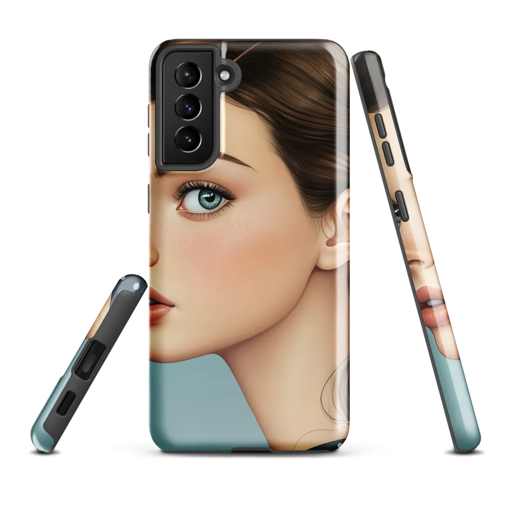 Captivating Gaze: A Modern Portrait