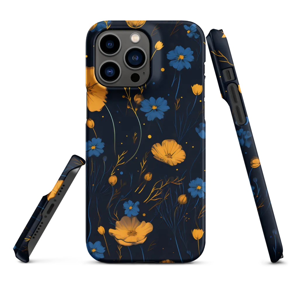 Nocturnal Blossoms | Phone Case |  14 Pro Max | Snap Case | Matte