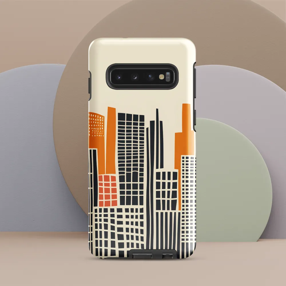 Urban Rhythms: A Graphic Cityscape