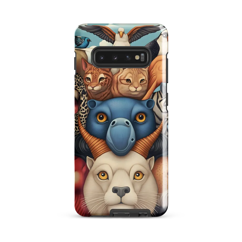 Harmonious Echoes of Wildlife | Phone Case |  S10 Plus | Tough Case | Glossy