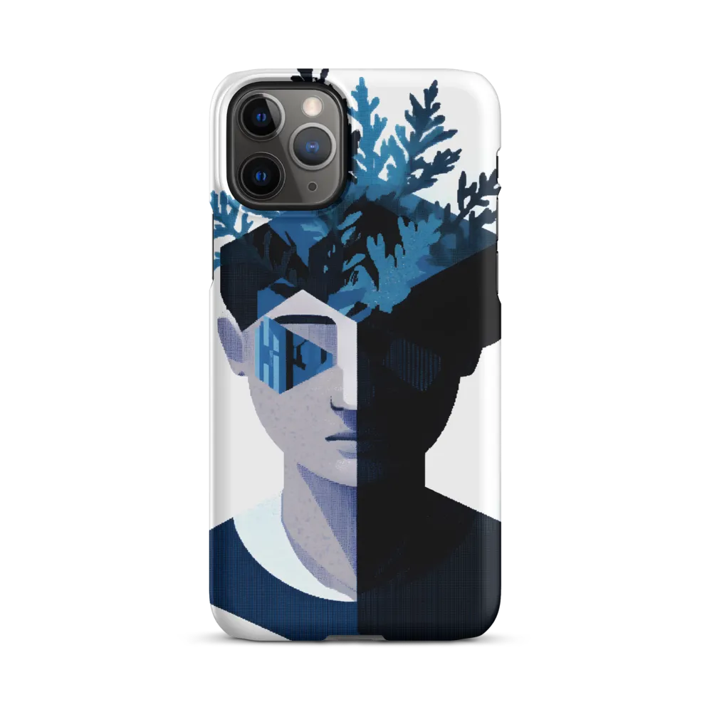 Nature's Reflection in a Surreal Portrait
