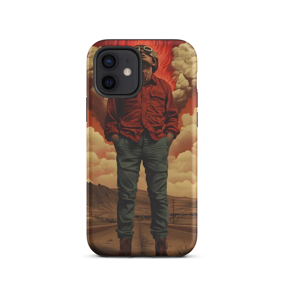 Defiant Spirit in a Surreal Landscape