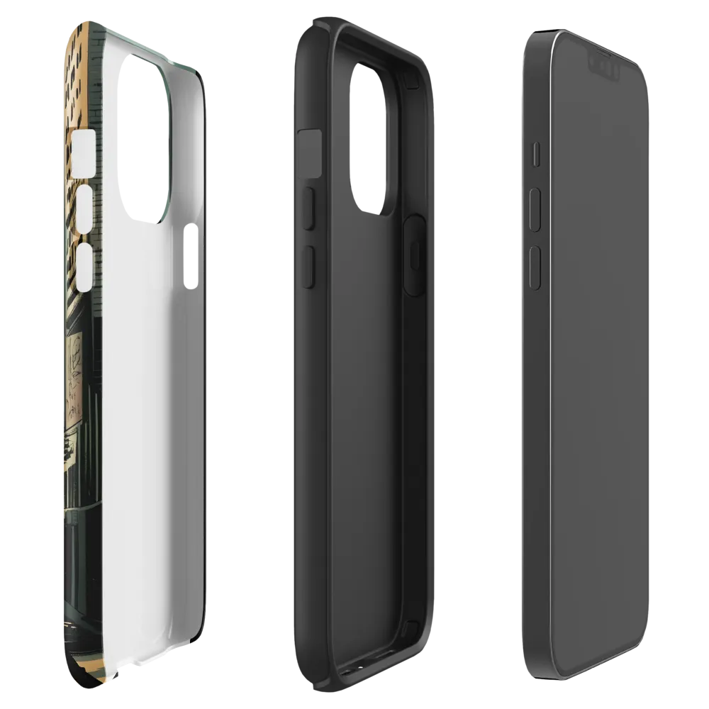 Shadows of Intrigue | Phone Case |  13 Pro Max | Tough Case | Glossy