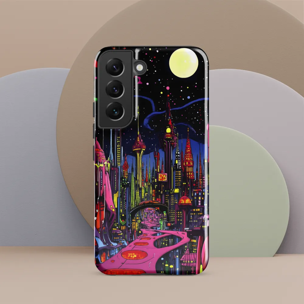 Neon Dreams of a Futuristic City