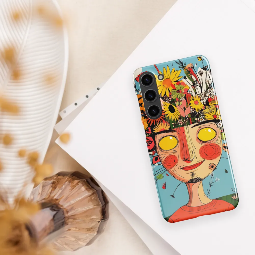 Whimsical Bloom | Phone Case |  S23 Plus | Snap Case | Glossy