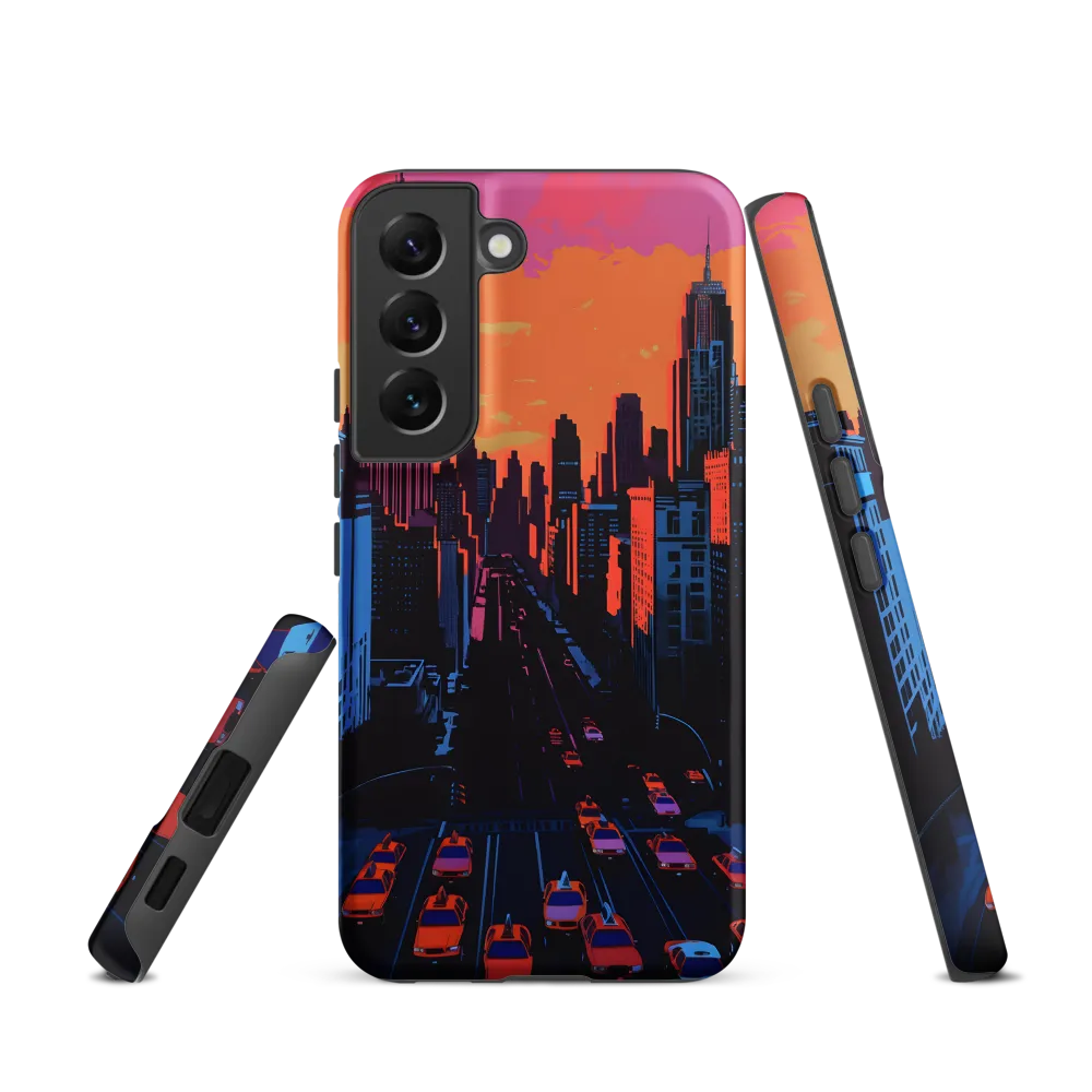 Sunset Over Skyscrapers