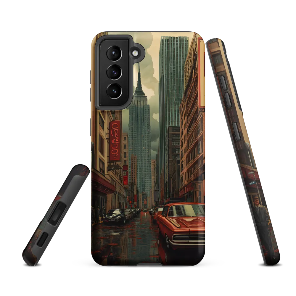 Nostalgic Cityscape: Reflections of a Forgotten Era