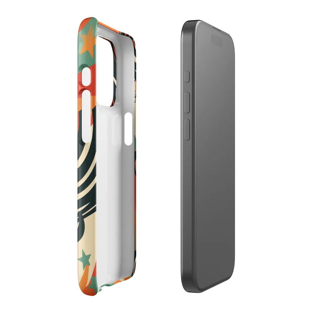 Swirls of Elegance | Phone Case |  15 Pro | Snap Case | Glossy