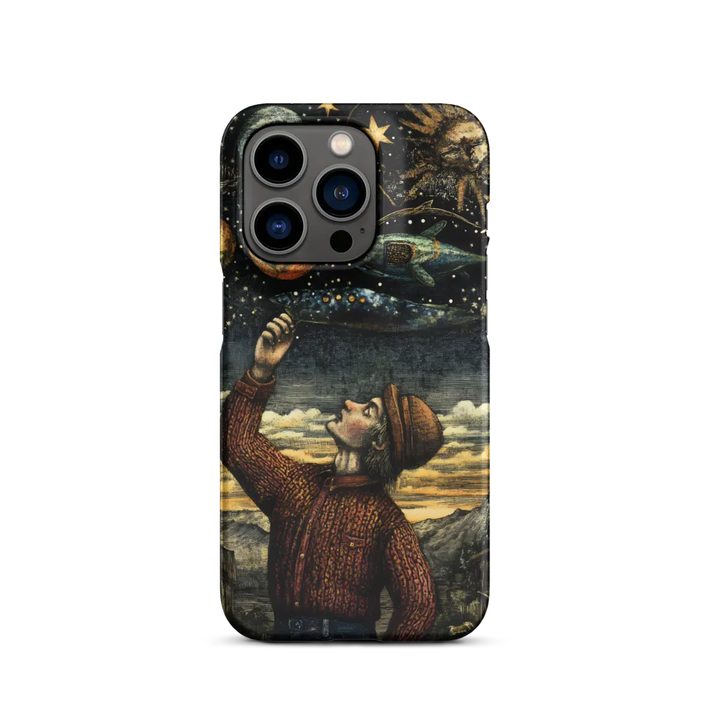 Cosmic Curiosity: A Journey Beyond Earth | Phone Case |  14 Pro | Snap Case | Matte
