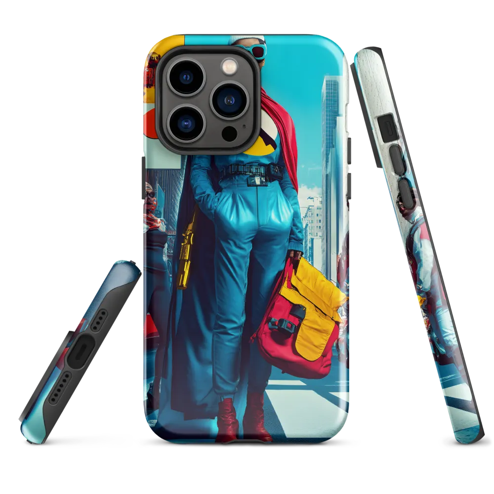 Urban Power: A Superhero's Stance