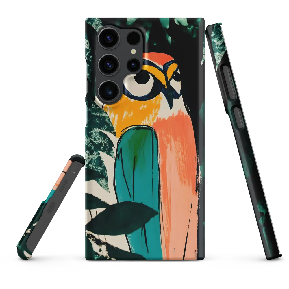 Camouflaged Majesty: The Abstract Owl