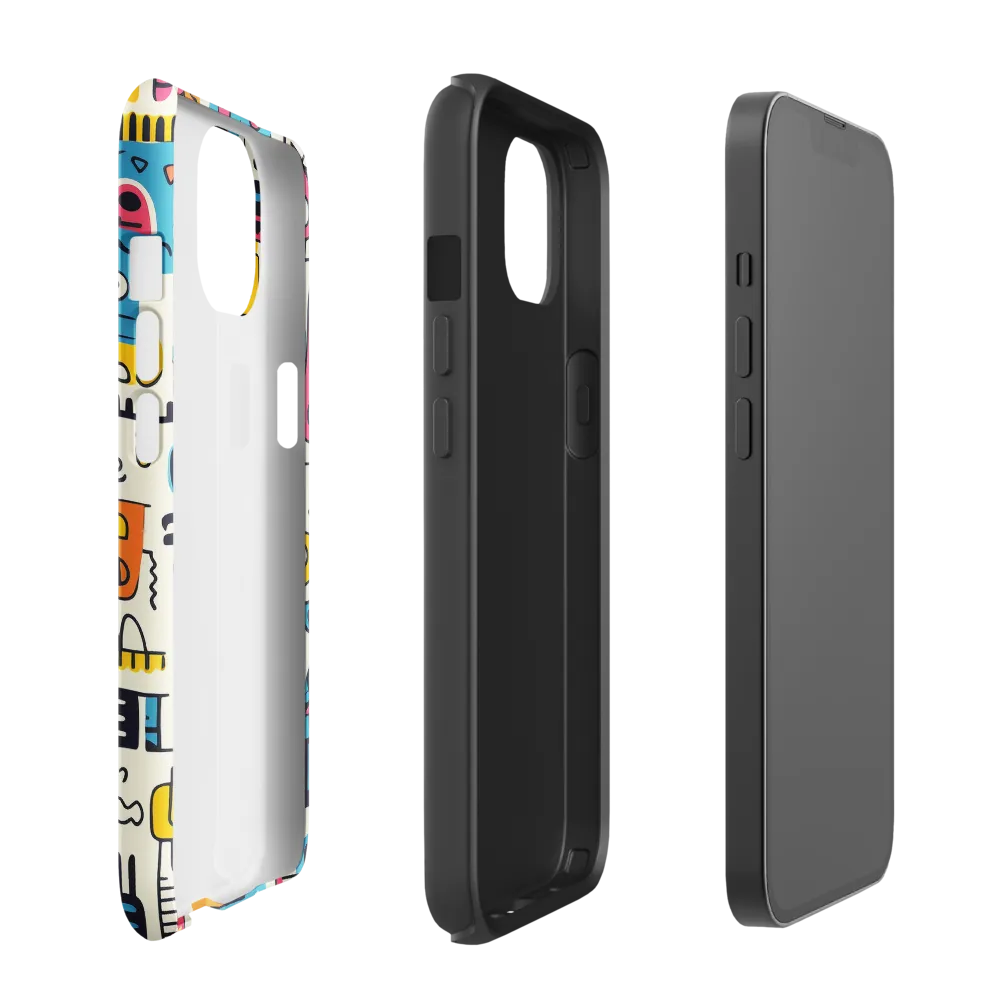 Vibrant Whimsy | Phone Case |  13 | Tough Case | Glossy