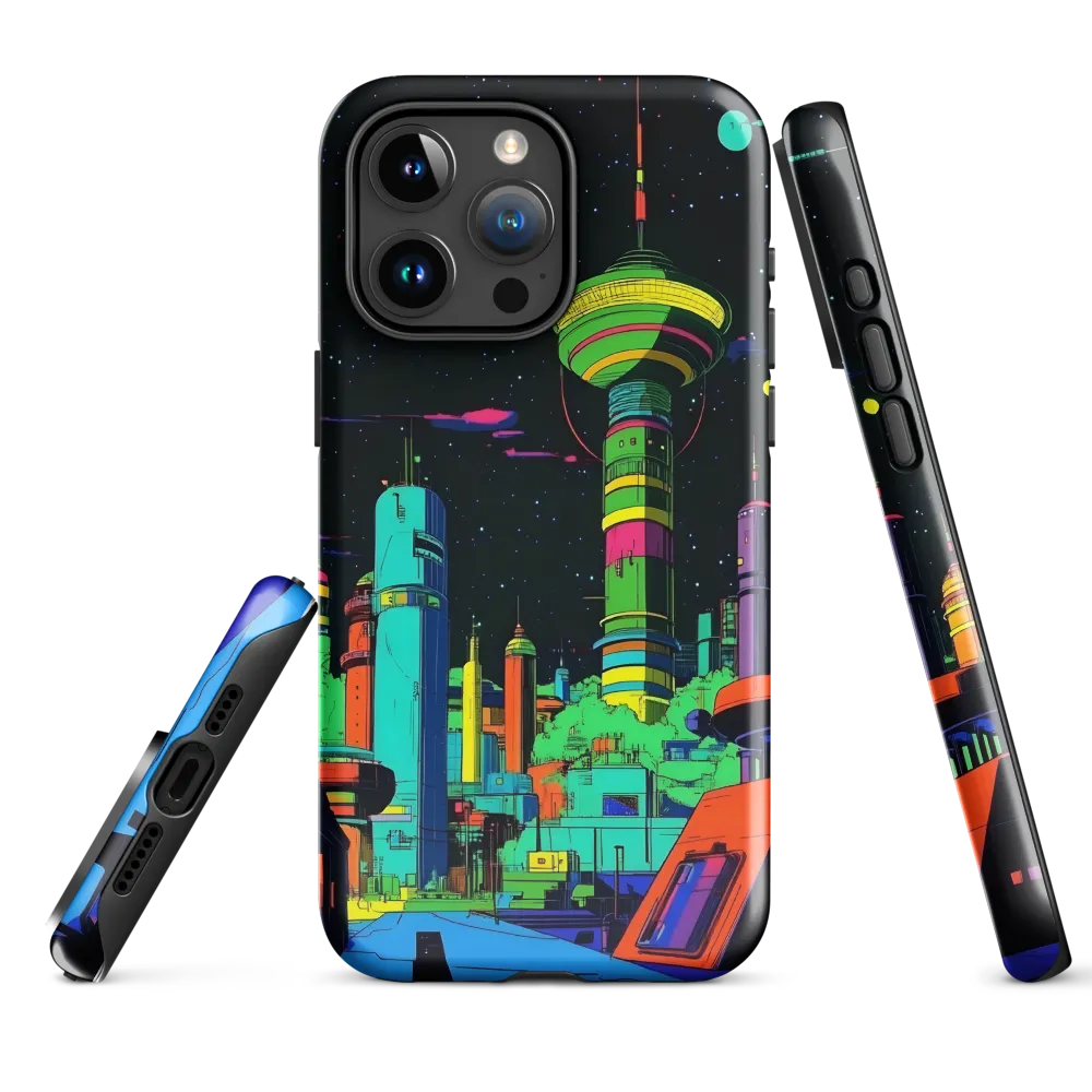 Neon Dreams: A Futuristic Cityscape