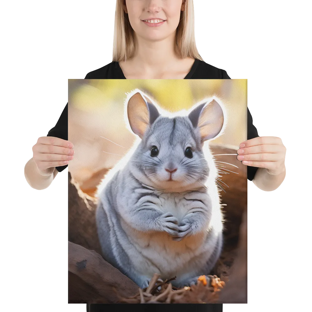 Gentle Whispers of Nature: The Chinchilla