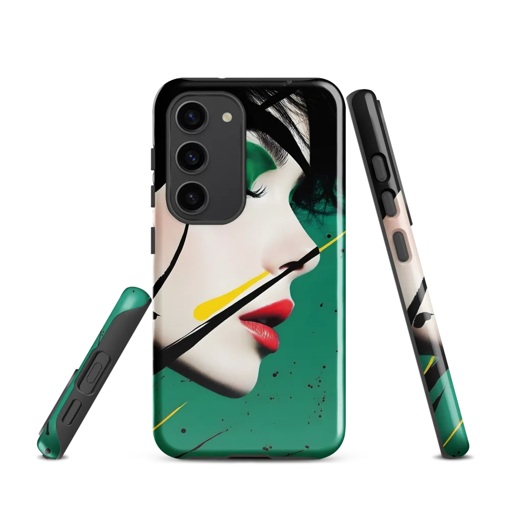 Whispers of Elegance and Boldness | Phone Case |  S23 | Tough Case | Glossy