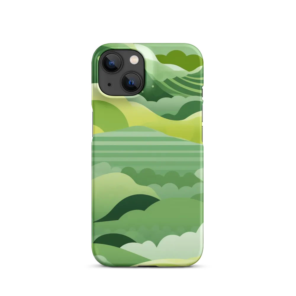 Tranquility in Green Waves