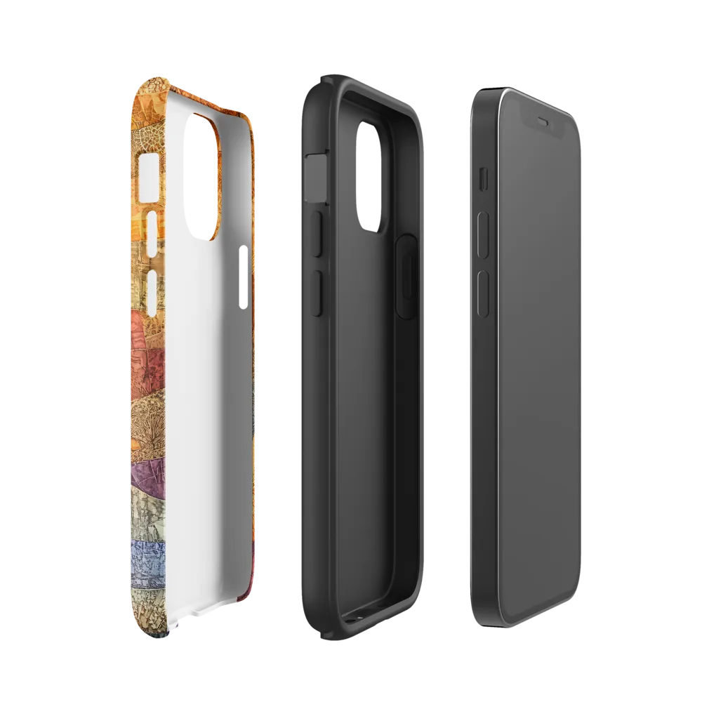 Whispers of Contemplation | Phone Case |  12 mini | Tough Case | Matte